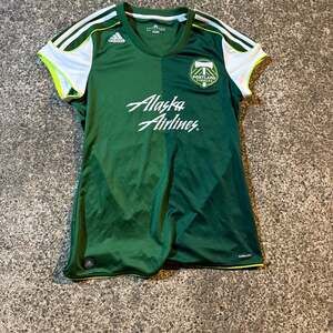 Mens XL Portland Timbers 2011 Jersey Adidas Alaska Airlines MLS Soccer